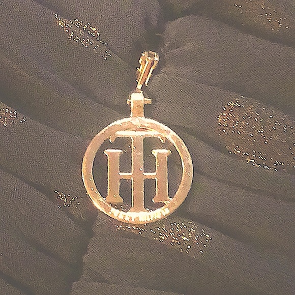 Tommy Hilfiger-Sleeveless Dark Navy Polka Dot Tea Length Dress Sz. 16, 18 - Picture 11 of 11